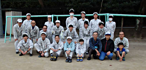 アイキャッチ: 平成29年11月　日本ペイントホールディングスグループが塗装ボランティアを実施