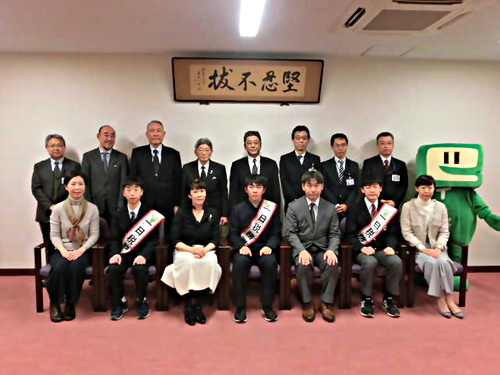 アイキャッチ: 令和元年12月13日　一日税務署長式が開催されました。
