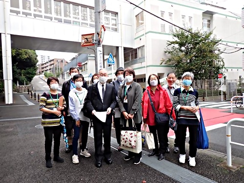 アイキャッチ: R4.10.25 第三日野小学校で出前模擬選挙
