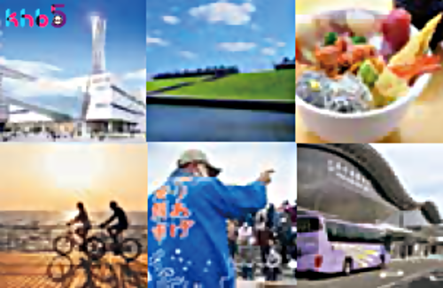 名取実証事業運行バス　ｋｈｂ東日本放送（あすと長町）～閖上～仙台空港