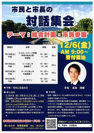 市民と市長の対話集会