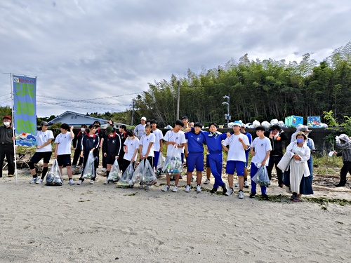 長浜海岸清掃報告